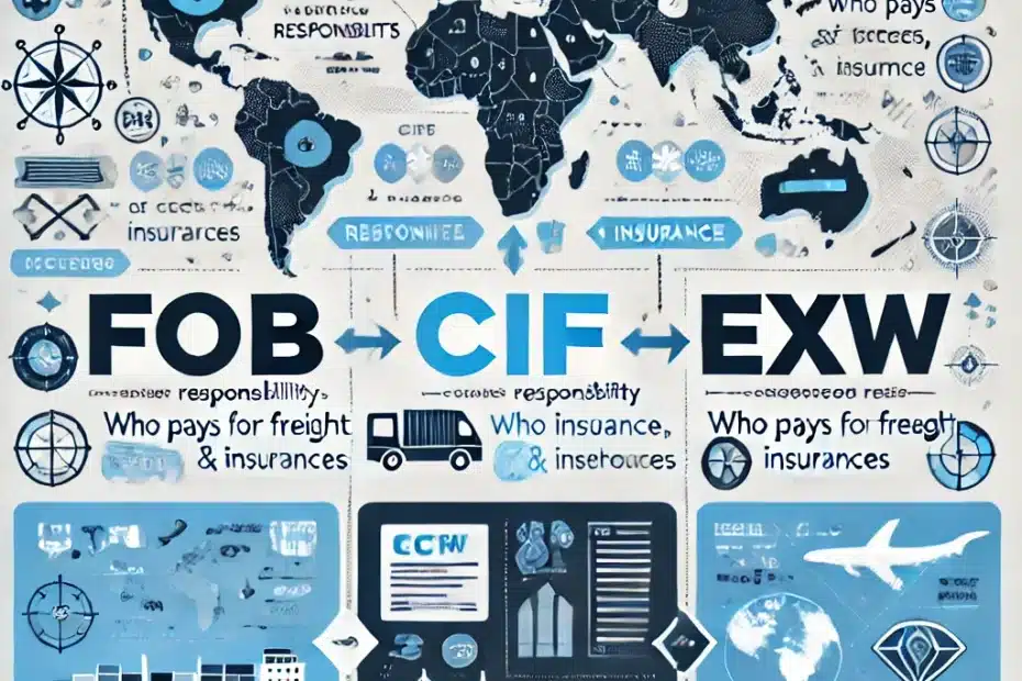 FOB, CIF, and EXW What Do They Mean and Which Is Best for Your Business