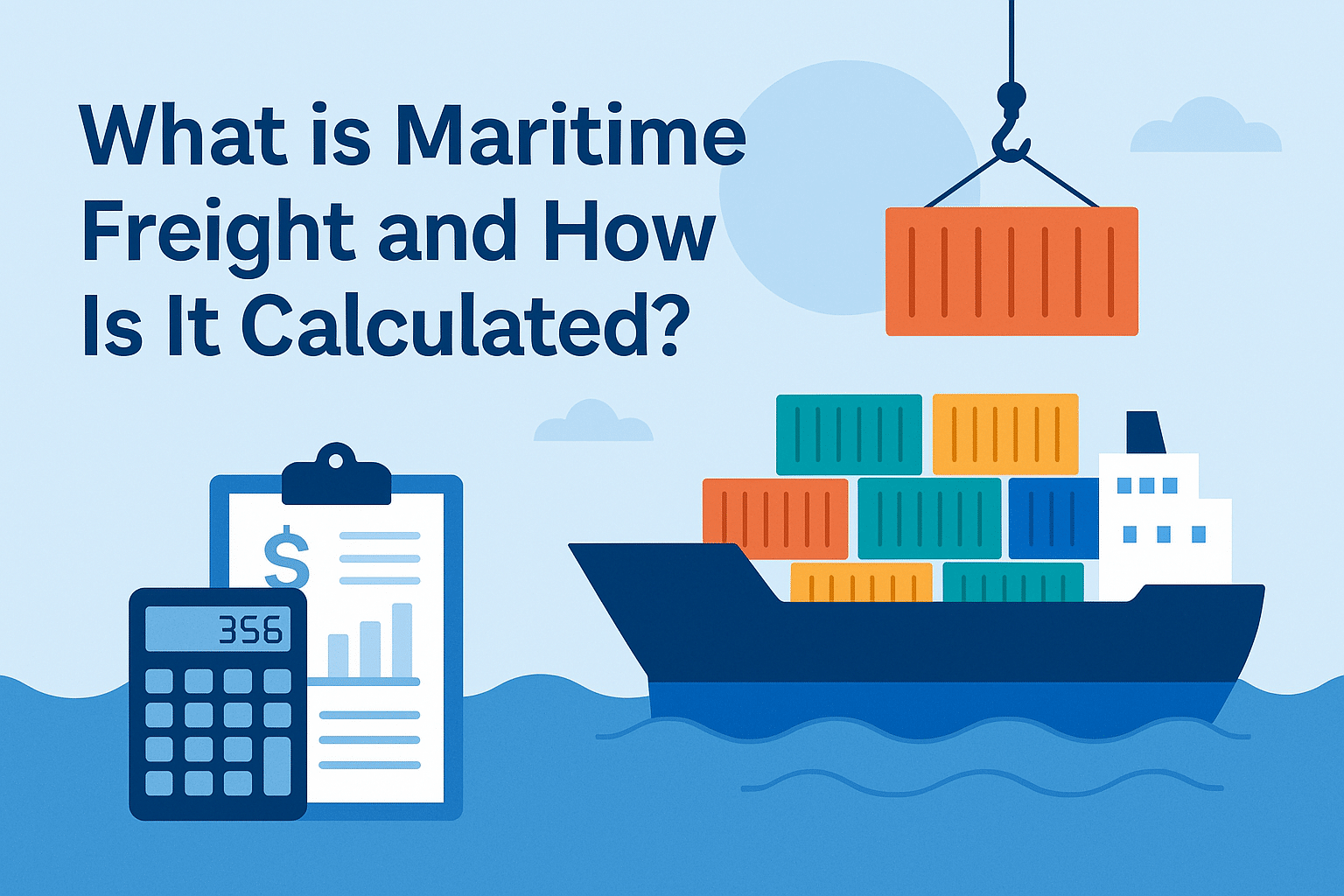 What is maritime freight